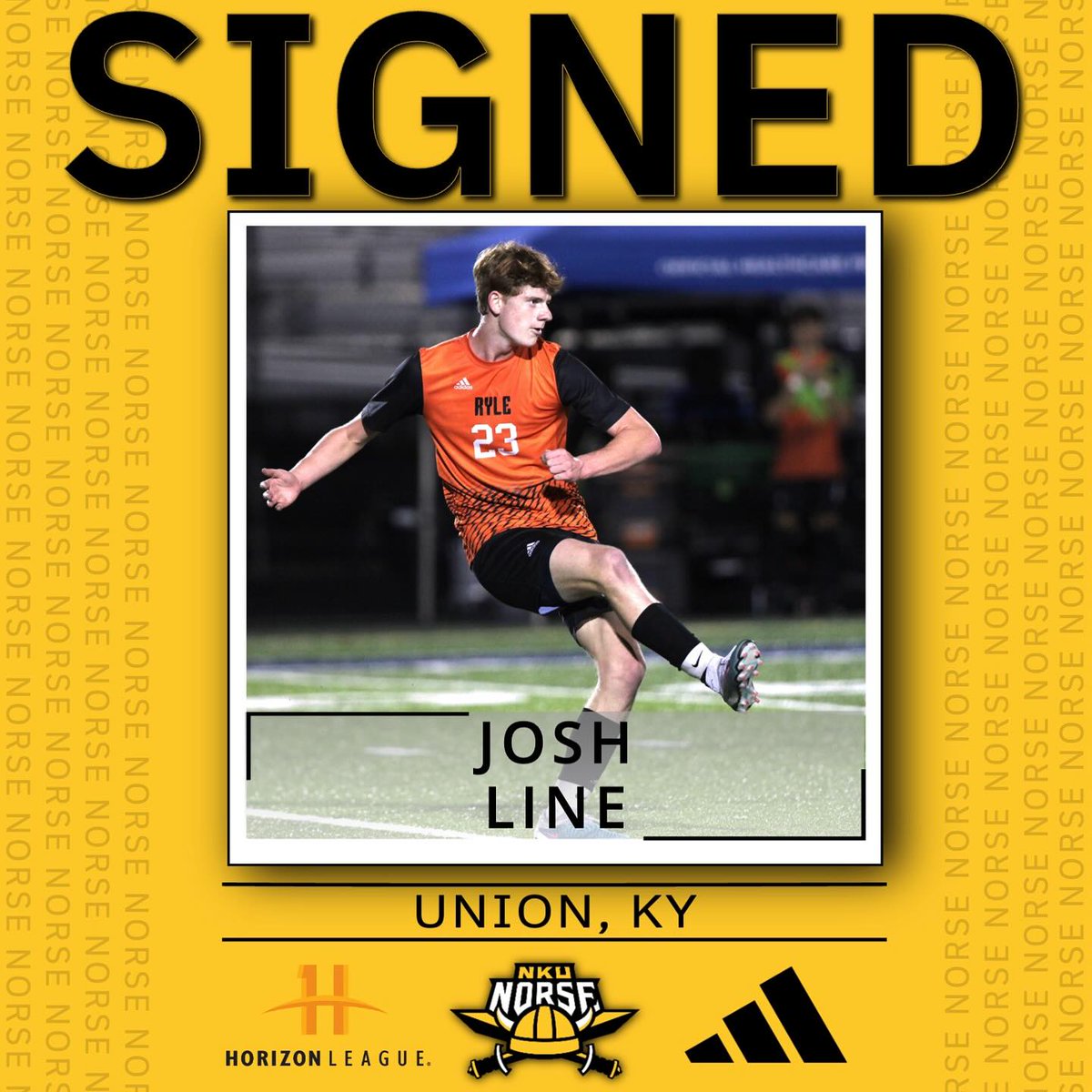 khcincynky's tweet image. Congratulations to Josh Line on his commitment to NKU Men's Soccer! Norse Up!👏👏👏