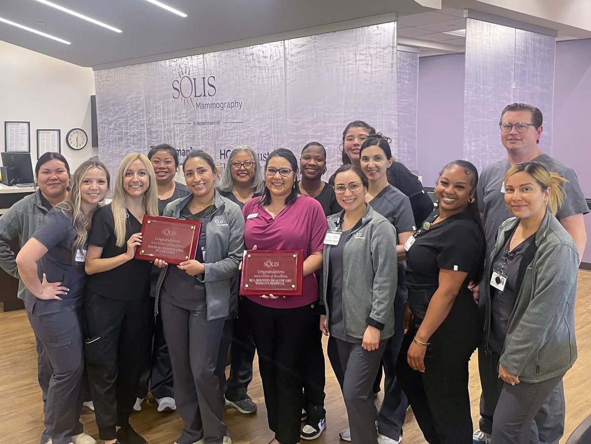 We're pleased to announce that <a href="/SolisMammo/">Solis Mammography</a>, a department of our hospital, has been named as a Center of Excellence! Please join us in congratulating our team on their well-deserved achievement! Learn morev- bit.ly/455Uv97