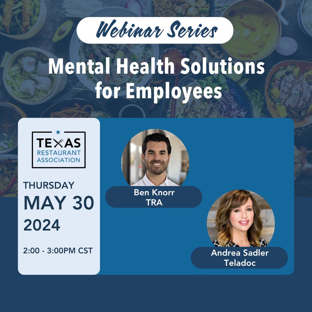 Today's the day! Join us for our webinar as we discuss the importance of mental health featuring Andrea Sadler from Teladoc. Discover the innovative services offered by Teladoc and understand why virtual care is a game-changer for employers! Register now: us06web.zoom.us/webinar/regist…