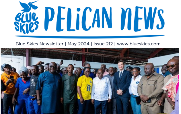 blueskiesfruit's tweet photo. Our May Newsletter is out now! Read the latest updates as we welcomed The President of Ghana to Blue Skies, celebrate Egyptian melon season and set off in our Great Green Games!  https://t.co/IqASk58DHU #BlueSkies #ForTheLoveofFresh #Newlsetter https://t.co/ESzBAEhYdo