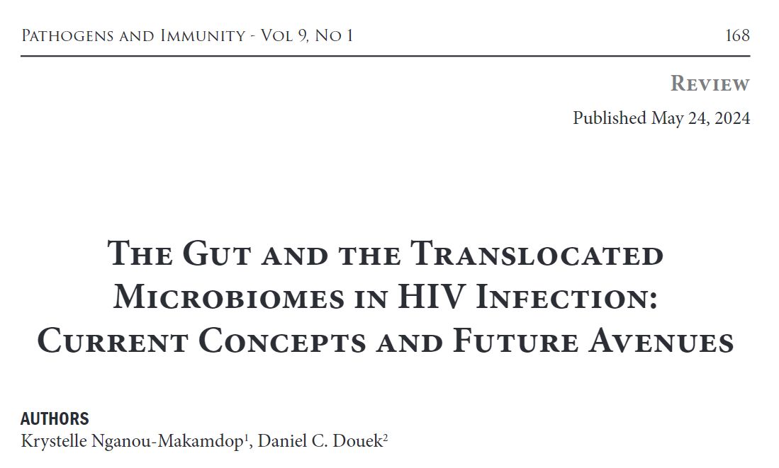 paijournal's tweet image. In this recently published review, Nganou-Makamdop and Douek discuss the mechanisms underlying microbial translocation from the gut in #HIV infection and the influence this process has on immune recovery. Find the full article here: buff.ly/3X9nBlU