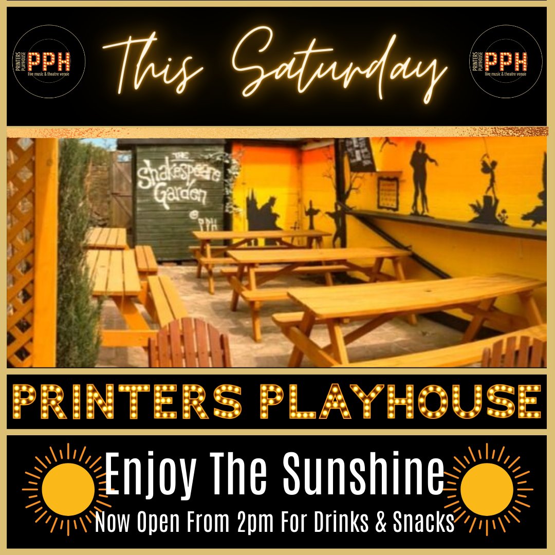 🎤 ✨ 𝗧𝗵𝗶𝘀 𝗪𝗲𝗲𝗸𝗲𝗻𝗱 𝗔𝘁 𝗣𝗣𝗛 🎵🎭
#printersplayhouse #groveroad #littlechelsea #eastbourne #eastsussex #events #live #theatre #free #entertainment #fun #community #creative #livemusic #localmusic #choir #barristacoffee #cocktails #snacks #food #wine #garden  #weekend