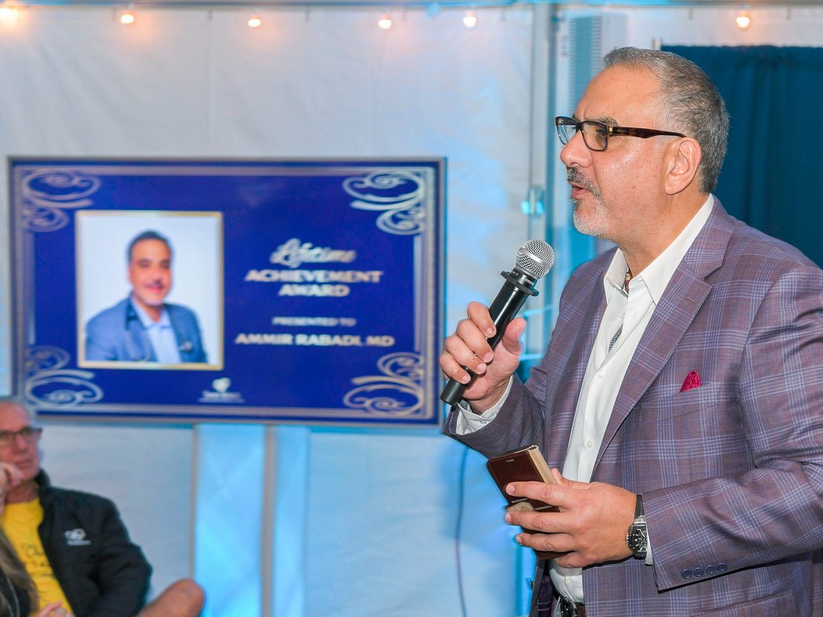 Congratulations Dr. Ammir Rabadi, MD, Chief of Medical Staff, on receiving the Sans Souci Amputee Rehab. Program Lifetime Achievement Award! Honoring only the finest physicians in New York. We thank Dr. Rabadi for his dedicated service to our community. #CommunitySTRONG