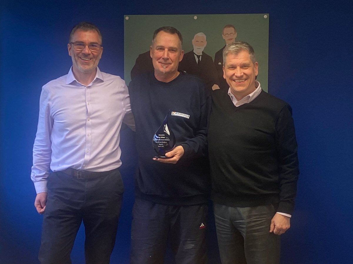 Happy retirement to Tony Belton! A valued member of the Bagnalls family, Tony has been a part of the team since 1985 – completing nearly 39 years with us! Everyone at the Bristol branch always wanted Tony working on their projects – he will be very much missed.