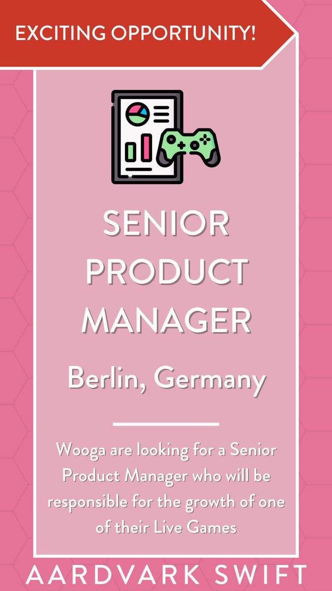 VickyKRecruiter's tweet image. Are you looking for a role as a #ProductManger, #UIDeveloper, #FrontendDevloper or #AIProgrammer? 

If so - drop me a message! We have role across various areas with some really great studios 😁 

#gamesjobs #videogames #mobilegaming