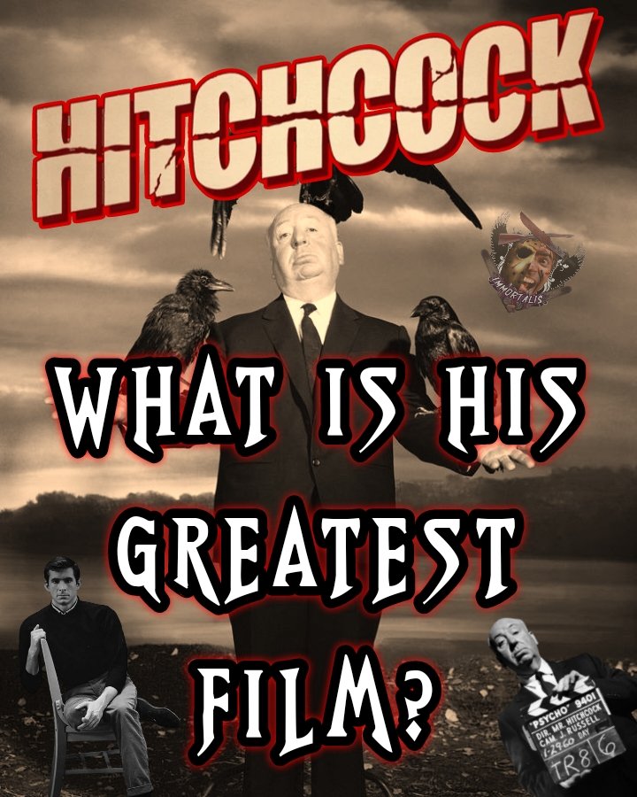 What is Alfred Hitchcocks greatest movie? #Horrorfam