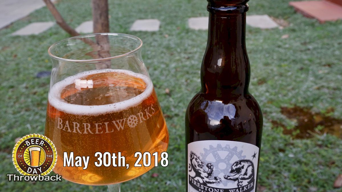 Beer of the Past for May 30th, 2018: Feral Vinifera from Firestone Walker Brewing Company (botd.us/TAwYjN) in Paso Robles, CA. #beergeek #beer #beertography #lovebeer #craftbeer #drinklocal #beersnob #ilovebeer @FirestoneWalker