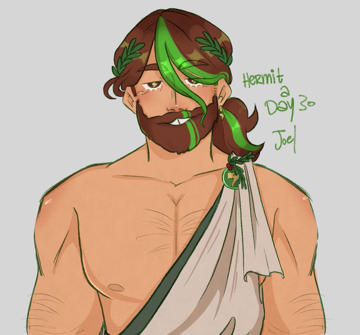 I come back to draw the big tall handsome man himself for #HermitADayMay :3c I also just miss empires lol❤️ 
-
#smallishbeansfanart @Smallishbeans (untag in replies plz :3)