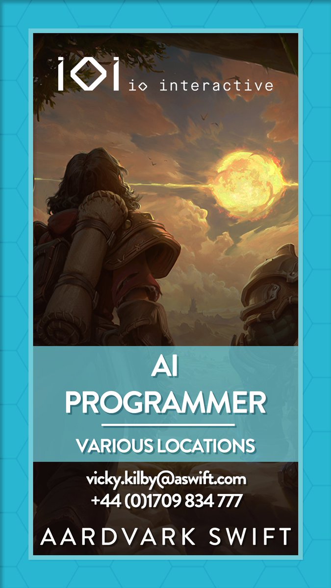 VickyKRecruiter's tweet image. Are you looking for a role as a #ProductManger, #UIDeveloper, #FrontendDevloper or #AIProgrammer? 

If so - drop me a message! We have role across various areas with some really great studios 😁 

#gamesjobs #videogames #mobilegaming