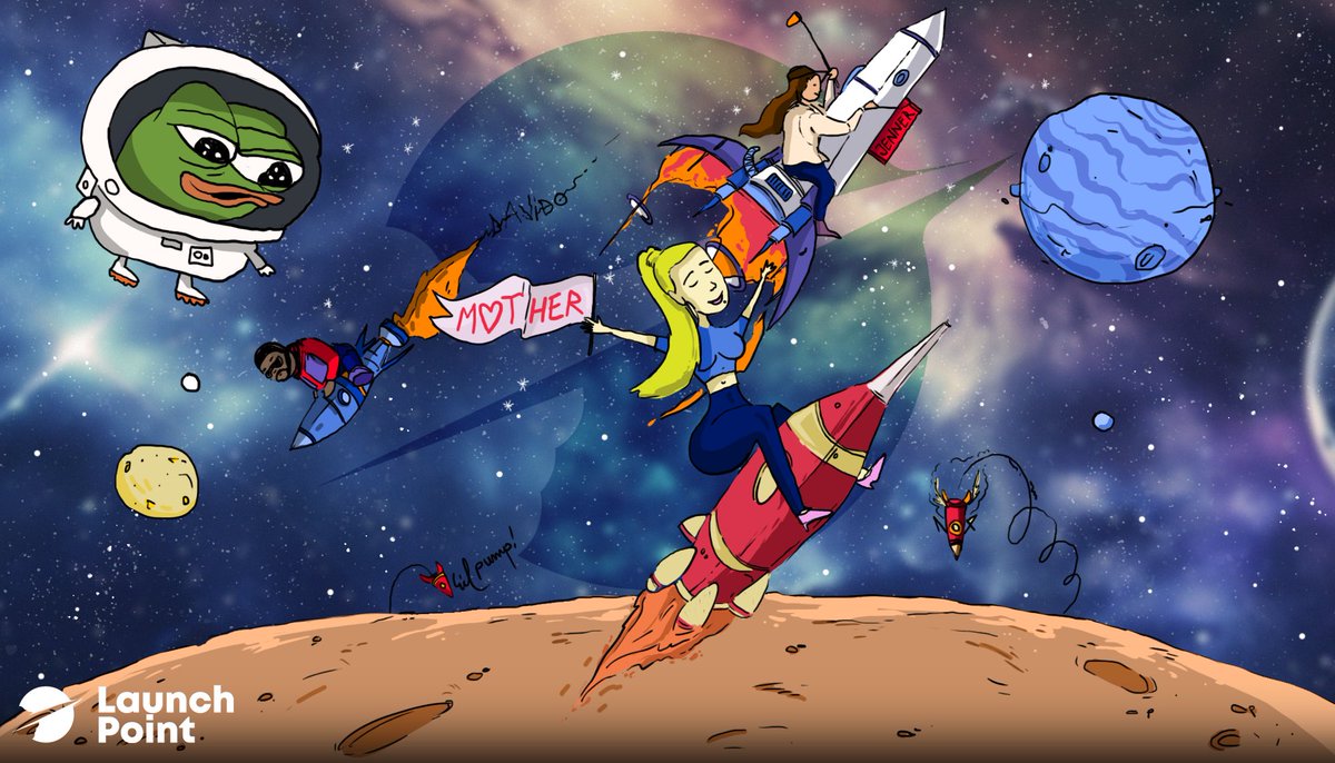 launchpoint_fi's tweet photo. This new celeb meta is getting wilder every day. Some will moon, some will crash and burn. Enjoying the ride, anon? 🚀💥 https://t.co/l4RC8NIj4N