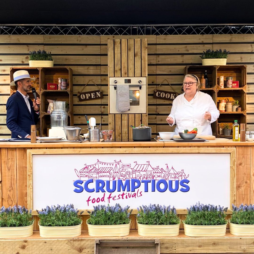What a wonderful weekend at the Scrumptious Food Festival!
Thank you to all those that came to watch the cooking demonstration, and said hello over the weekend! It was wonderful to see you all! 
#ScrumptiousFoodFestival #FoodieFest  #FoodFestival #FoodieEvents #RosemaryShrager
