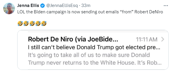 Guuuuurrrlll, you probably shouldn't be using the crying emoji. #TraitorsSupportTraitorTrump #FBR #USDemocracy #DemVoice1 #TrumpScaredToTestify #TrumpTrial