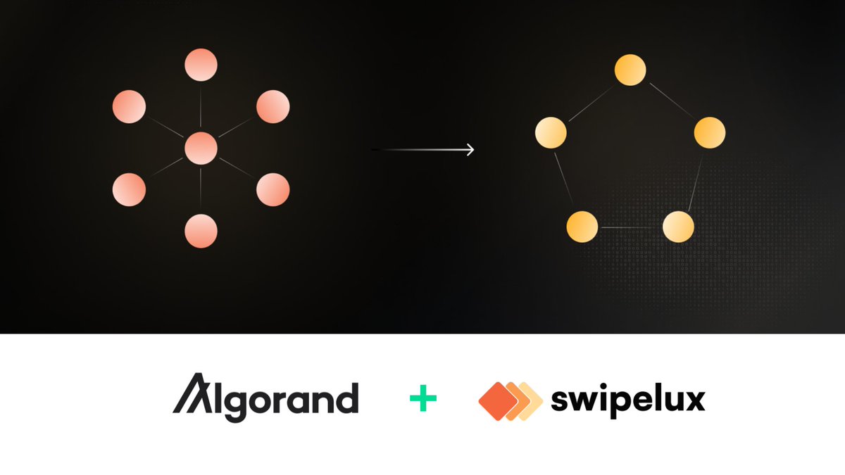 Did you know @Swipelux_ is on Algorand? 🌟

Swipelux brings streamlined crypto-fiat transactions and decentralized identity verification to our ecosystem.

Here’s how Swipelux can transform your Algorand experience! ⤵️

🔒 Swipelux is at the forefront of bridging the gap between