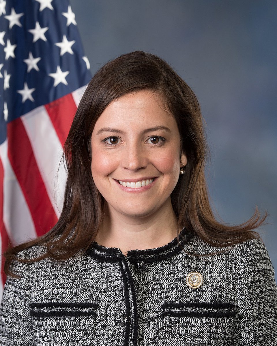 simonateba's tweet photo. BREAKING: With verdict looming, Republican Congresswoman Elise Stefanik (@RepStefanik) has just now filed a misconduct complaint against New York Judge Juan Merchan calling for an urgent investigation. https://t.co/1NSD9F69aw