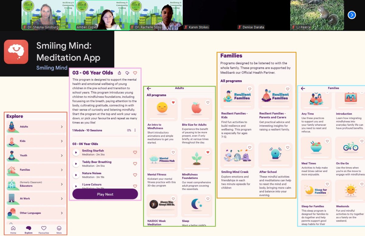 On May 28th,  Amber Cope, MA presented “Mindfulness for Mental Health,” during which she explained mindfulness, described how it can benefit one’s mental health. #GetYourGreenOn #GYGO2024, #GYGO365