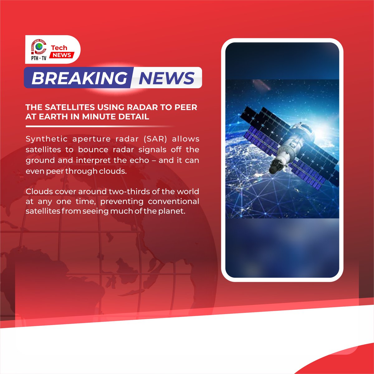 pthtvglobal's tweet image. The satellites using radar to peer at earth in minute detail

Read here: bbc.com/future/article…

#RadarTechnology #EarthObservation #SpaceInnovation #PerfectTimingHolding #PerfectTimingTechnologies #RemoteSensing #SpaceTechnology #TechNews #Science #EarthMonitoring #Research