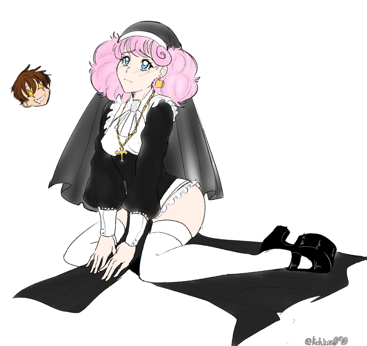 i think rance should get sill in a nun cosplay.... 

#ランスシリーズ