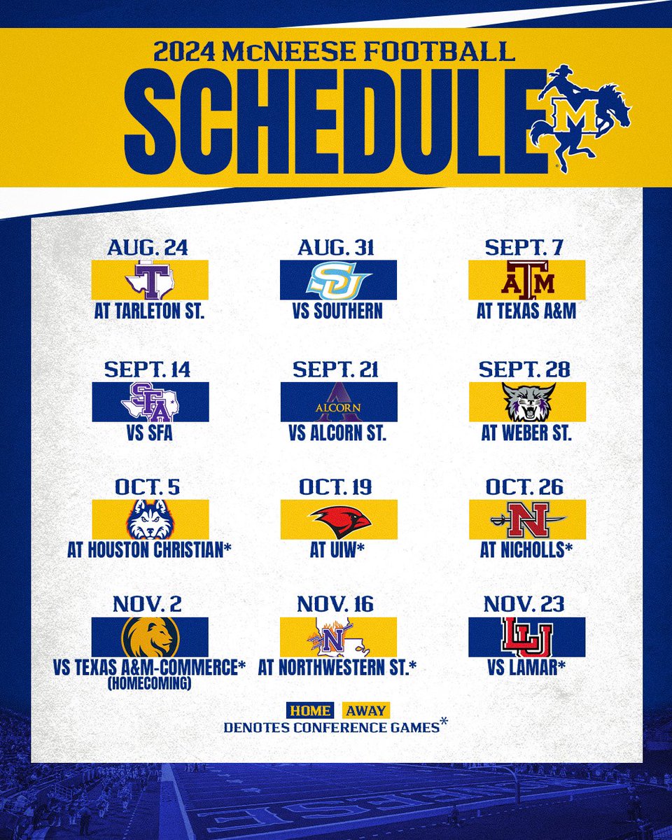 New schedule drop👇

🎟️ shorturl.at/wVIEv

#GeauxPokes | #WeDAT