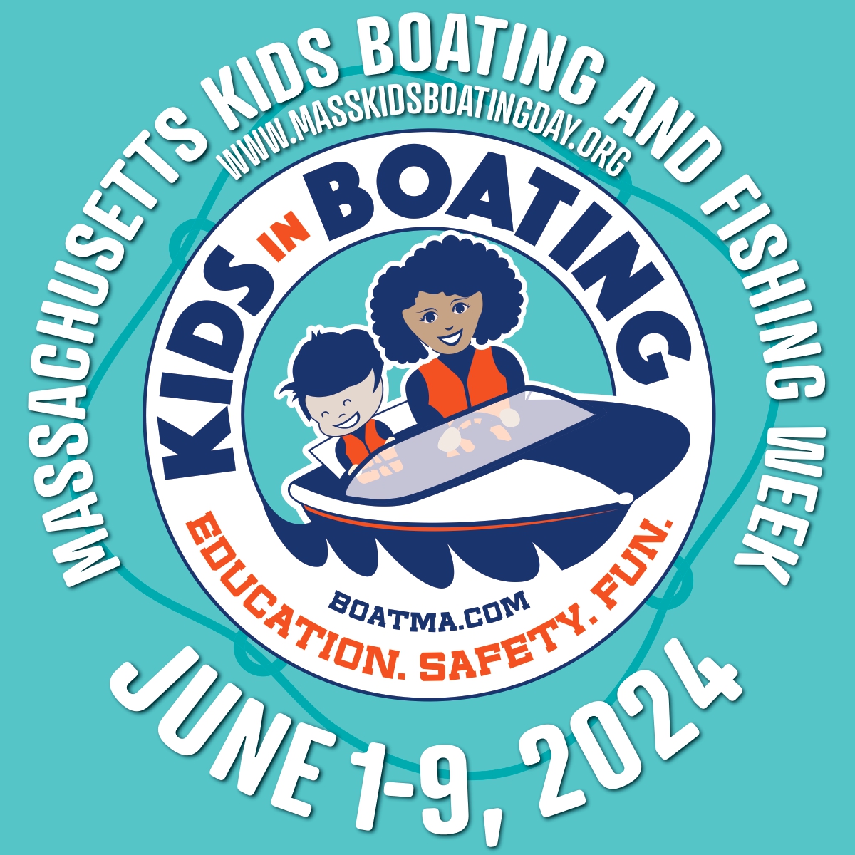 VisitMA's tweet photo. Massachusetts Kids Boating &amp; Fishing week, presented by @BoatMass will take place from June 1 to 9, 2024. 
This series of events encourages and promotes youth boating and fishing events around the state. 
https://t.co/N6LQmPCHoI https://t.co/onqqHidLWA