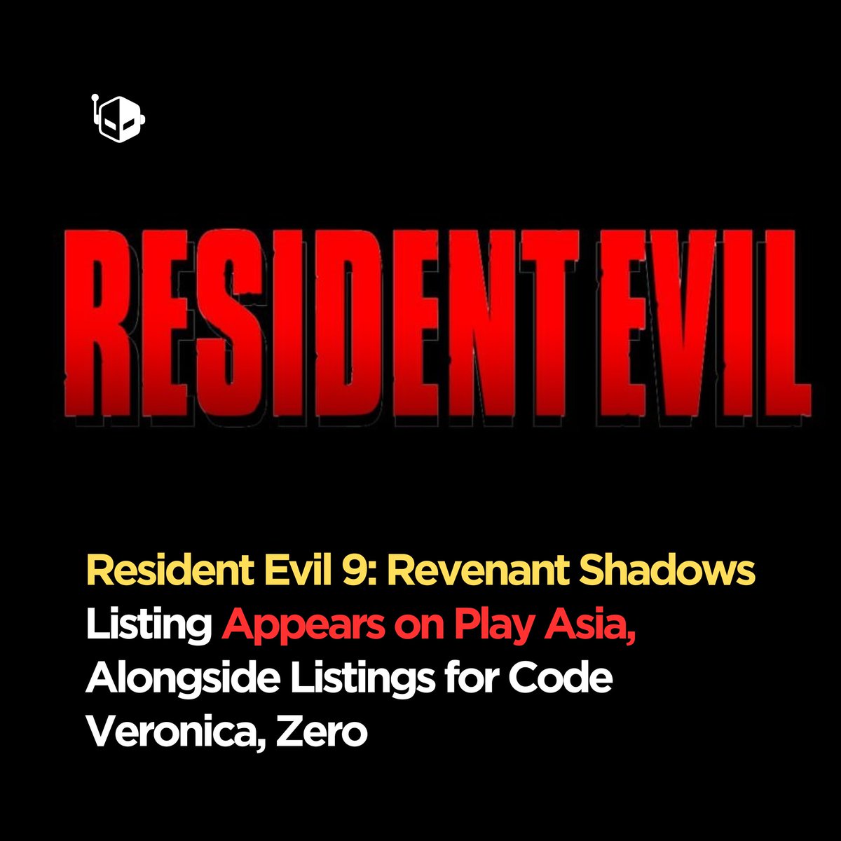 Resident Evil 9: Revenant Shadows listed on Play Asia, along with Code Veronica, Zero, and 5 for PS5. New stories, characters, and remakes are coming.