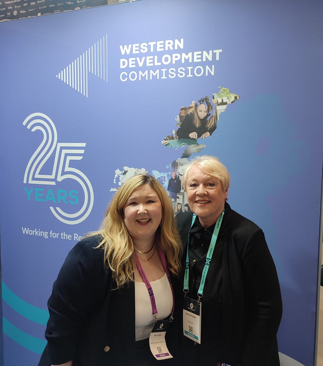 Day 2 of @DubTechSummit. 🎉 We had Stephen Carolan our @connectedhubs National Hub Network Programme Manager and Ciara Jordan, our Head of Communications holding the fort. Ciara is with @MMaryMcKenna, WDC Board Member and co-founder of @AwakenHub There's more..👇 #DubTechSummit