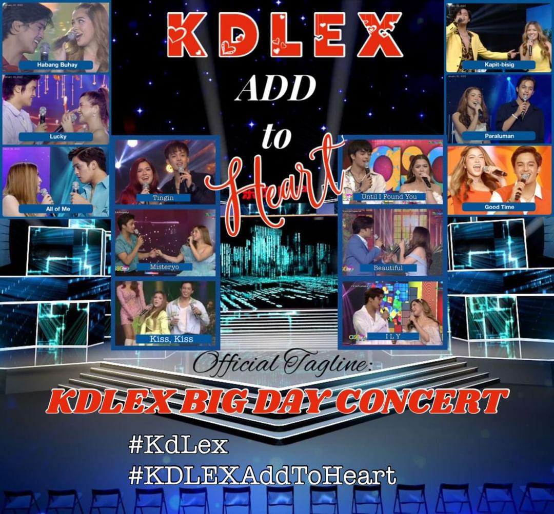 OFFICIAL TAGLINE:

KDLEX BIG DAY CONCERT

#KdLex 
#KDLEXAddToHeart 

TP Reminders:
* No Emoji
* No Numbers
* No Caps Lack
* At least three words per tweet.

Please drop your respective tag when you see this tweet. Thank You.!

REPLY I RETWEET I QRT