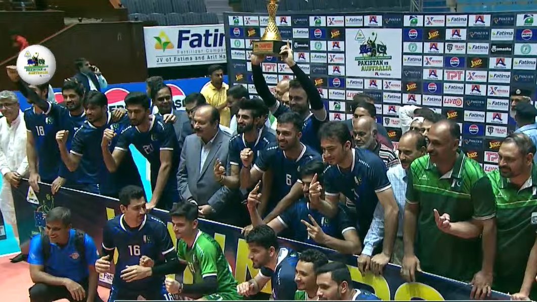 WINNERS ARE GRINNERS! 🇵🇰🏐💚

#Volleyball