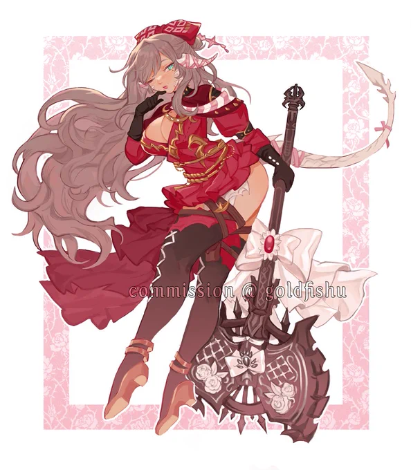 painted cm for reina  