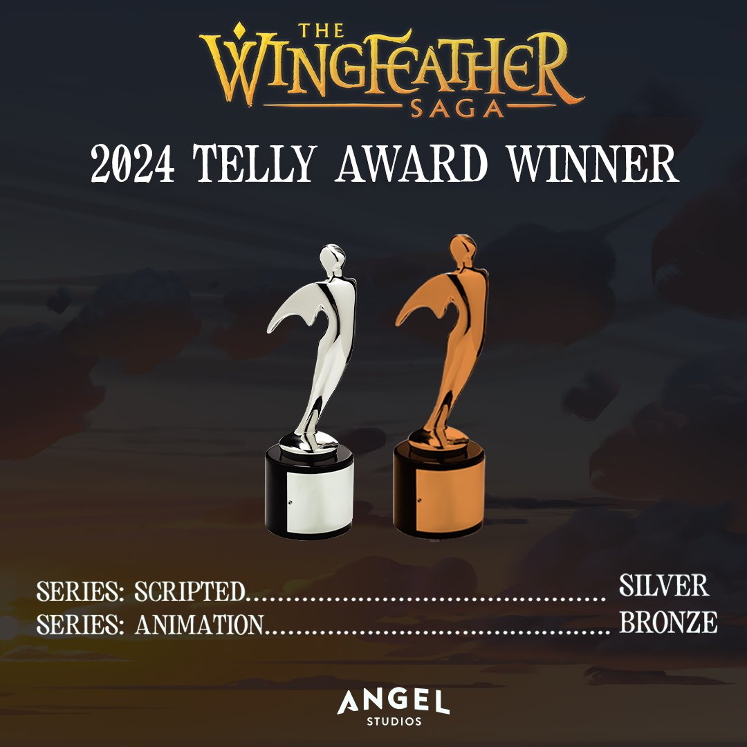 The Shining Isle lives up to its name and has brought back a few additions to the Annieran treasury! The Wingfeather Saga won a silver and a bronze award during the 2024 Telly Awards. #TellyAwards #WingfeatherSaga #FantasySeries #TVseries