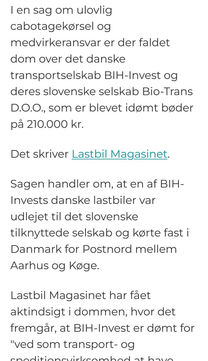 Hvorfor vil @ThDanielsen se på om det kan gøres nemmere at fifle og sværere for #tungvognspolitiet at afsløre tricks som BiH lavede?
Hvem rådgiver?
#dktrp #dkmedier #DenSorteSvane #BanditterIHabitter #dkpol #GårDenSåGårDen #cabotage #postkassefiduser