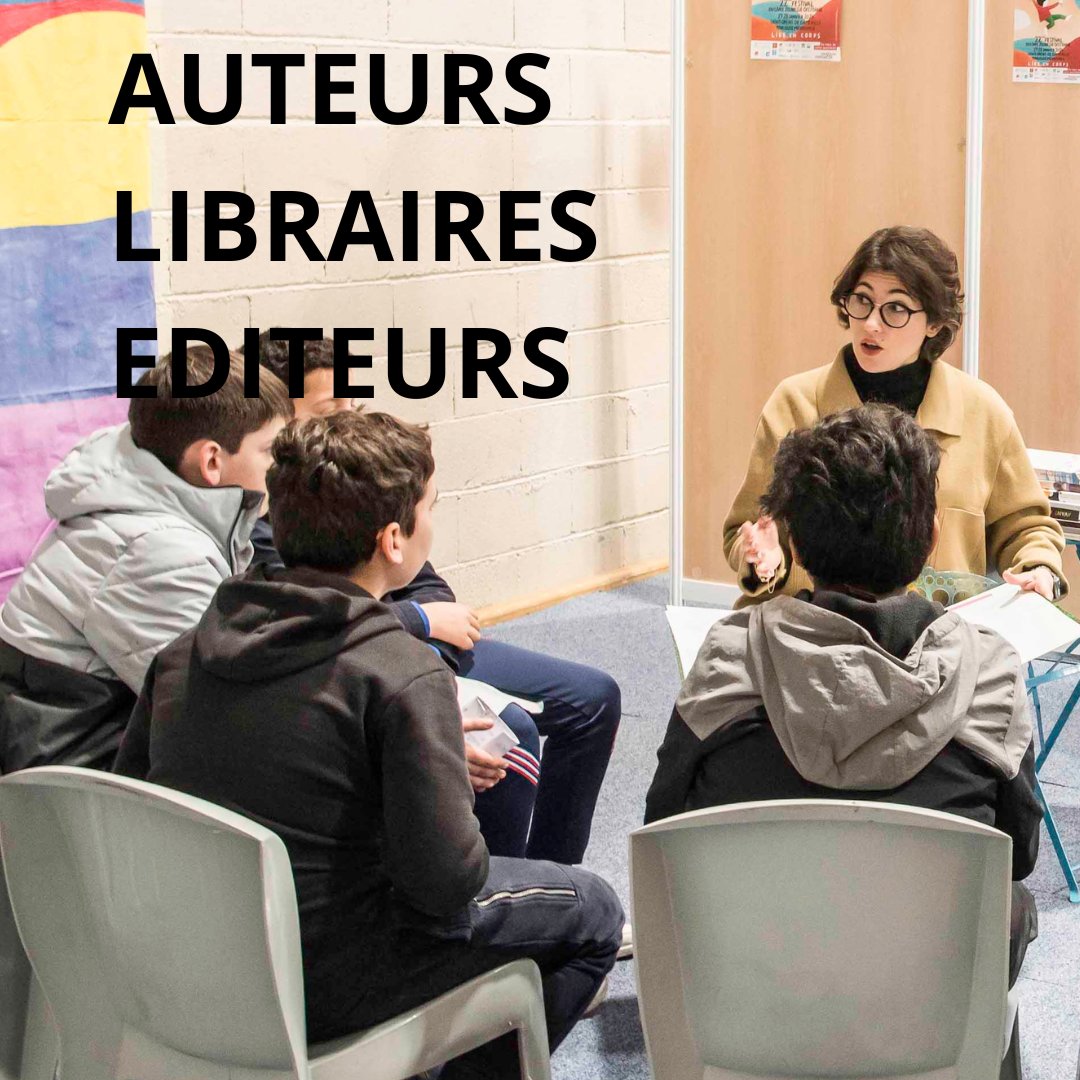 AVIS AUX ENSEIGNANTS !

La rencontre d’une classe avec un auteur  est toujours un temps fort du parcours culturel et artistique d’un élève. Les inscriptions  sont ouvertes jusqu'au 30 sept. 2024 pour candidater avec vos classes. Pour découvrir nos offres  lnkd.in/dWciBrsB