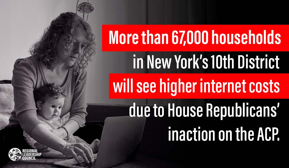 Democrats' Affordable Connectivity Program made broadband affordable for 1.7 million households in NYC.

Because the GOP refused to renew it, their internet bills will go up this month.

The GOP’s war on working families must stop.