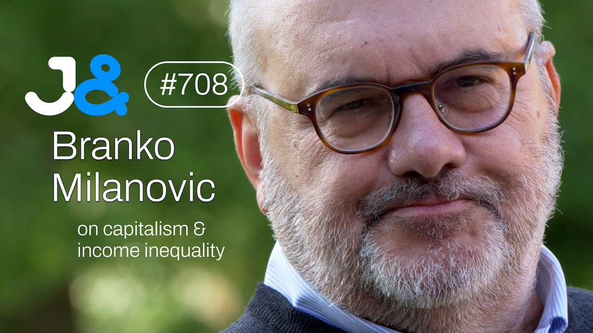 Ab 20 Uhr: Ökonom @BrankoMilan -ovic bei @JungNaiv über globale Ungleichheit und die Zukunft des Kapitalismus youtu.be/0H6UxAzcowI