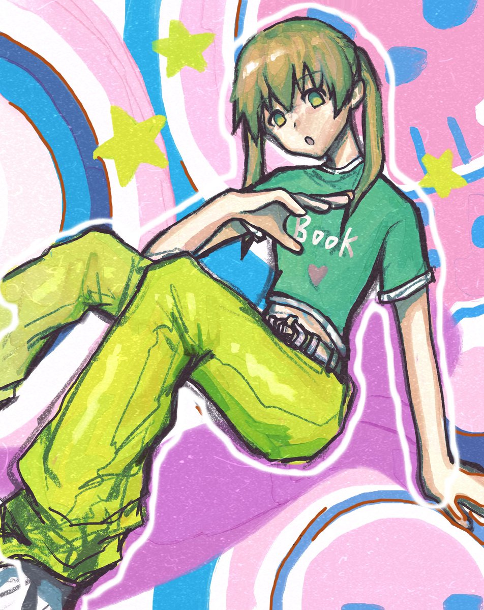 Bottom_carp's tweet image. 绿绿的一套
宝宝😌😌👐👐💚💚
#ソウルイーター #souleater  #噬魂师 #噬魂者 #玛嘉