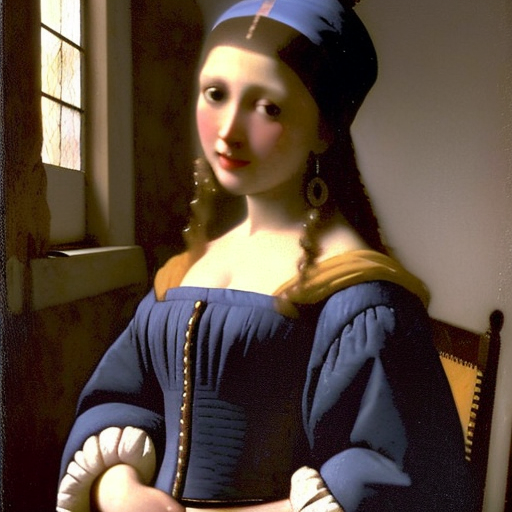 Vermeer AI Museum exhibition #vermeer #AI #AIart #AIartwork #johannesvermeer #painting #フェルメール #現代アート #現代美術 #当代艺术 #modernart #contemporaryart #modernekunst #investinart #nft #nftart #nftartist #closetovermeer Girl by the window