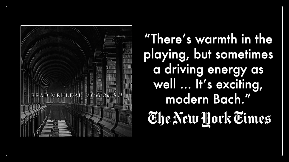 "There’s warmth in the playing, but sometimes a driving energy as well ... It’s exciting, modern Bach." —@NYTimes' Seth Colter Walls on @BradMehldau's 'After Bach II' nytimes.com/2024/05/30/art…