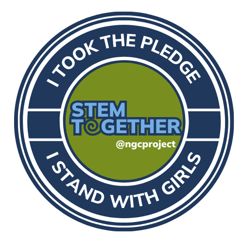 ngcproject's tweet photo. Share Your #STEMTogether Pledge and receive a digital badge!
Inspire others to join our movement. Together, we can create transformative change to advance the agenda in gender equity and expand girls’ participation in STEM. https://t.co/lIHV8xBfFp https://t.co/SF3X77HSQH