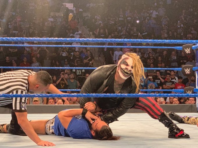 Did you know? The Fiend Bray Wyatt wrestled his brother Bo Dallas during a Smackdown dark match in 2019. It was a handicap match against the B-TEAM, 3 years before Bo Dallas turned into Uncle Howdy.

#BrayWyatt #UncleHowdy
