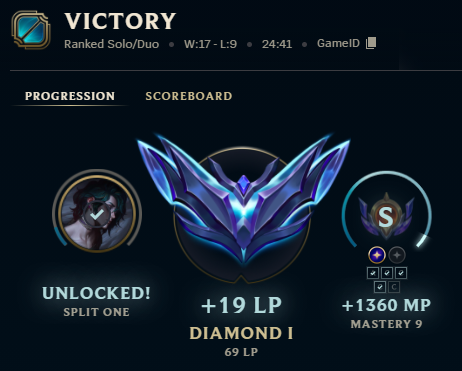 Was hat riot jetzt schon wieder mit den lp gains gemacht diesen patch? xd