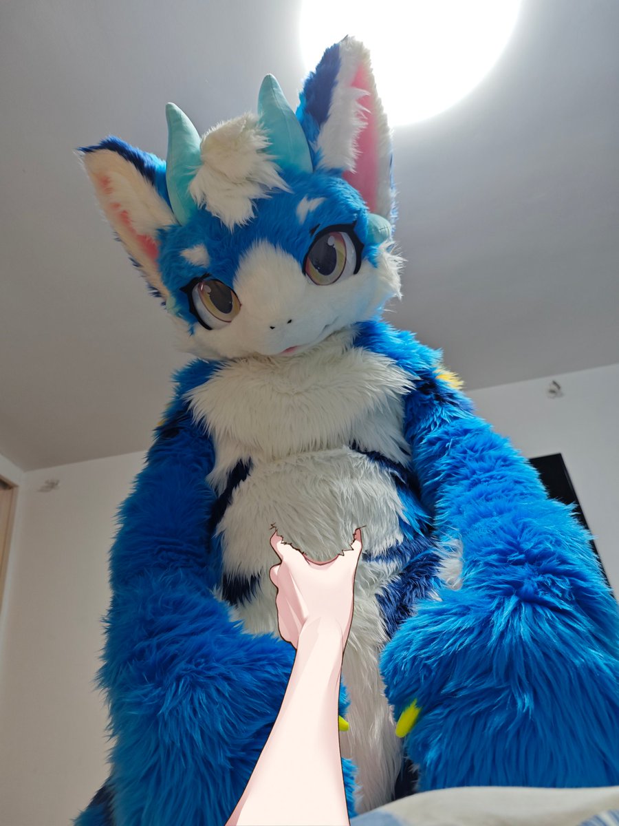 Antansty's tweet image. #FursuitFriday
好捏 爱捏