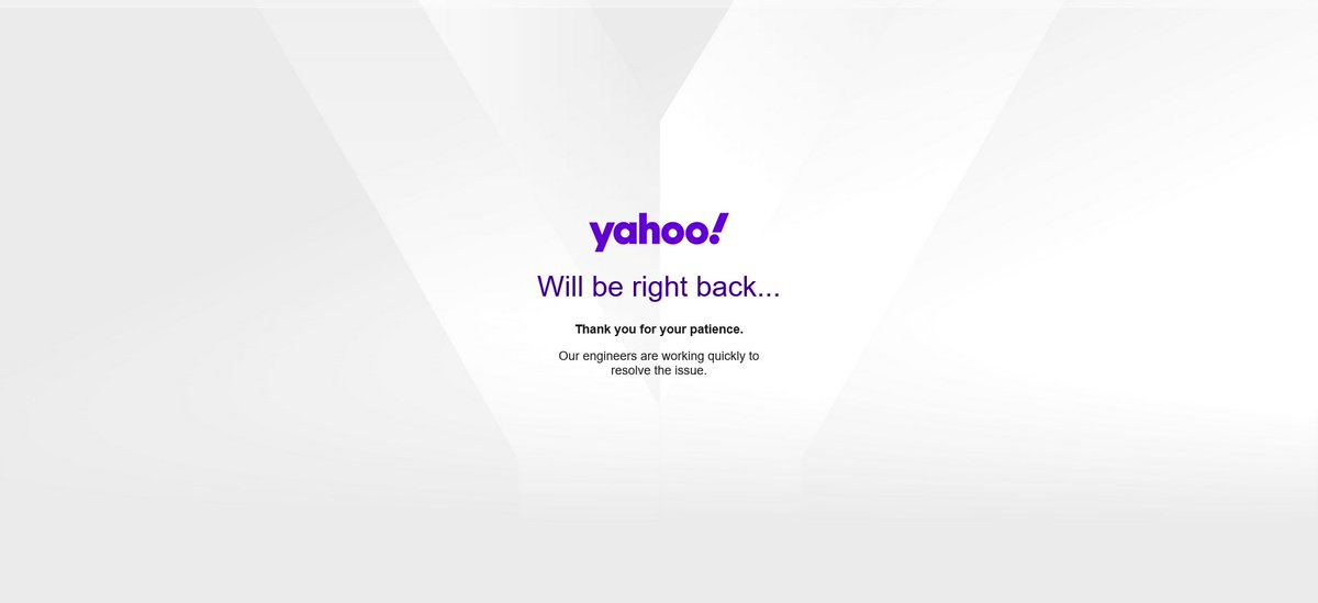 flshirtguy's tweet photo. @yahoomail @YahooCare @turbifybiz destroying a perfectly great work day with no access to biz email. Thanks!! https://t.co/cSsjjmg6QB