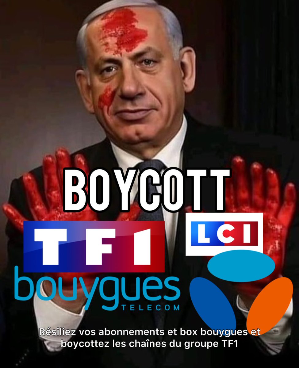 #boycottBouyguestelecom #boycottTF1