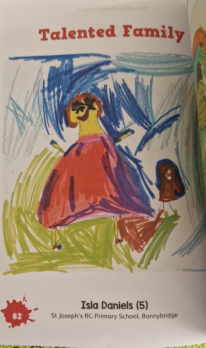 I'm a proud Mama seeing my girl published in a book 🥰 Well done P1, your artwork is beautiful! <a href="/stjosephsps/">St Joseph's RC PS</a> <a href="/MrsEvansJoe/">Mrs Evans</a> <a href="/YoungWritersCW/">Young Writers</a>