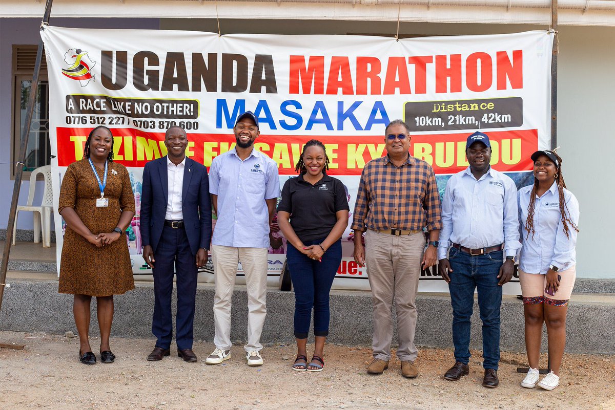 liberty_uganda's tweet photo. Gearing up for the Uganda Marathon with our partners Weerinde and the Pookino of Buddu- Jude Muleke!

TUZIMBE EKISAAWE KYA BUDDU https://t.co/5c5IQl1GzH