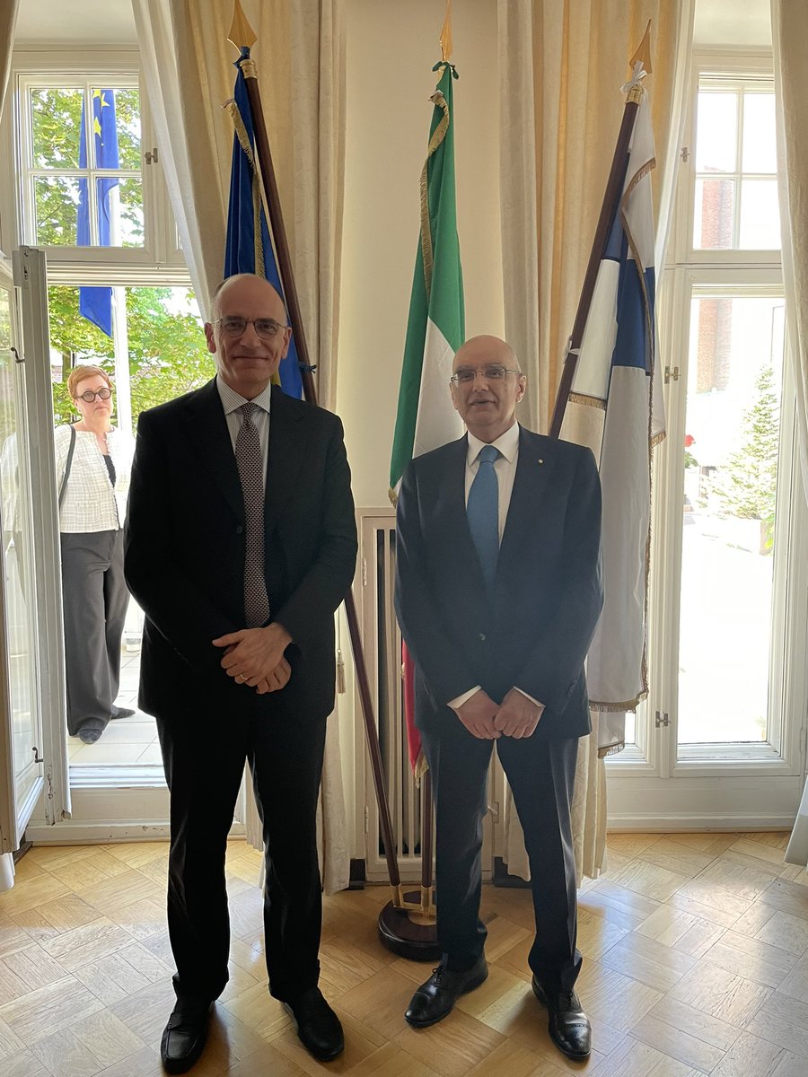 EU-rapporteur @EnricoLetta well received at the Italian National Day celebrations by the Italian Ambassador in Finland @ItalyinFIN @EUkomissio