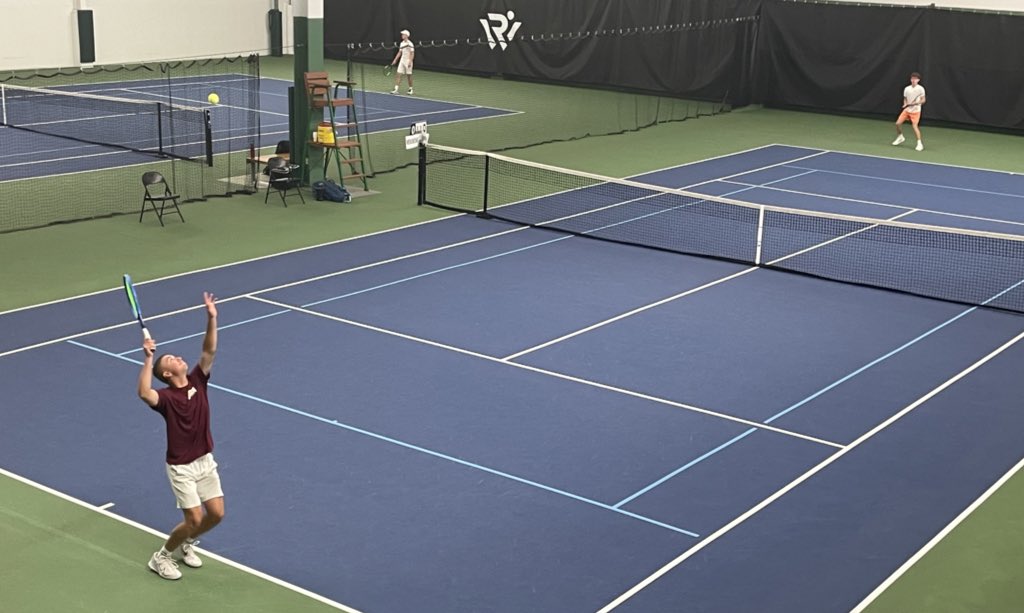 Isaac Johnson stars the day at the WIAA state tournament. Go Mustangs!