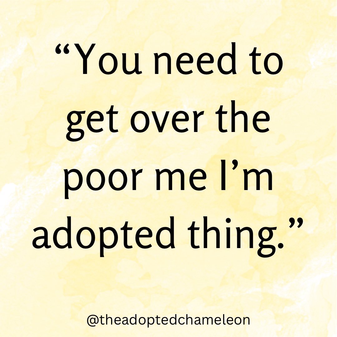 The Adopted Chameleon (@adptdchameleon) on Twitter photo Like many #adoptees, I no longer have contact with anyone in my #adoptivefamily. This was a text from the person I was the closest to in my adoptive family. Read the story facebook.com/share/p/x6acTE… #adoptedchameleon #adoption Like many #adoptees, I no longer have contact with anyone in my #adoptivefamily. This was a text from the person I was the closest to in my adoptive family. Read the story facebook.com/share/p/x6acTE… #adoptedchameleon #adoption