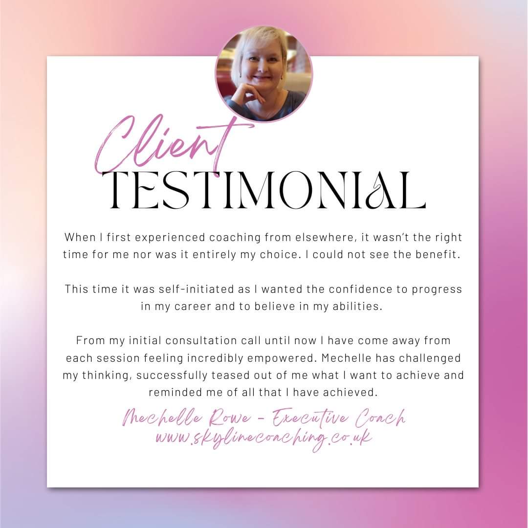 Ready to turn your aspirations into achievements? Discover firsthand the remarkable impact coaching can have from your very first session, just like it did for this client. Picture the incredible strides you could make in just one hour with the power of coaching. Link in bio