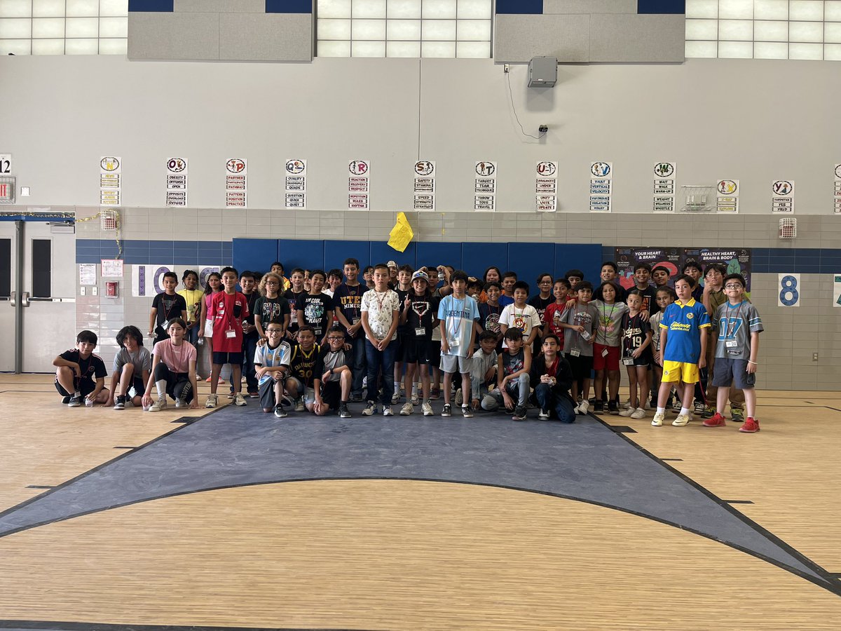 Last day of school, our annual Benito Mile Run. Congratulations to our scholars who finished 1st, 2nd, and 3rd overall. And congratulations to all our runners who participated this year! You all did an awesome job! #PatriotPride