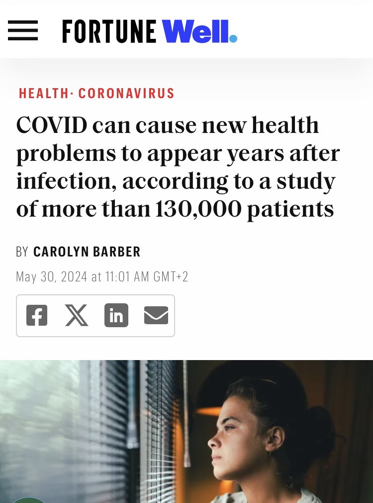 “The stubborn presence of #longCOVID reinforces the notion that this is no ordinary virus. Viral persistence, chronic inflammation” Philanthropic support is urgently required to drive #paediatric #research fortune.com/well/article/c… #research #philanthropistREQUIRED #Help